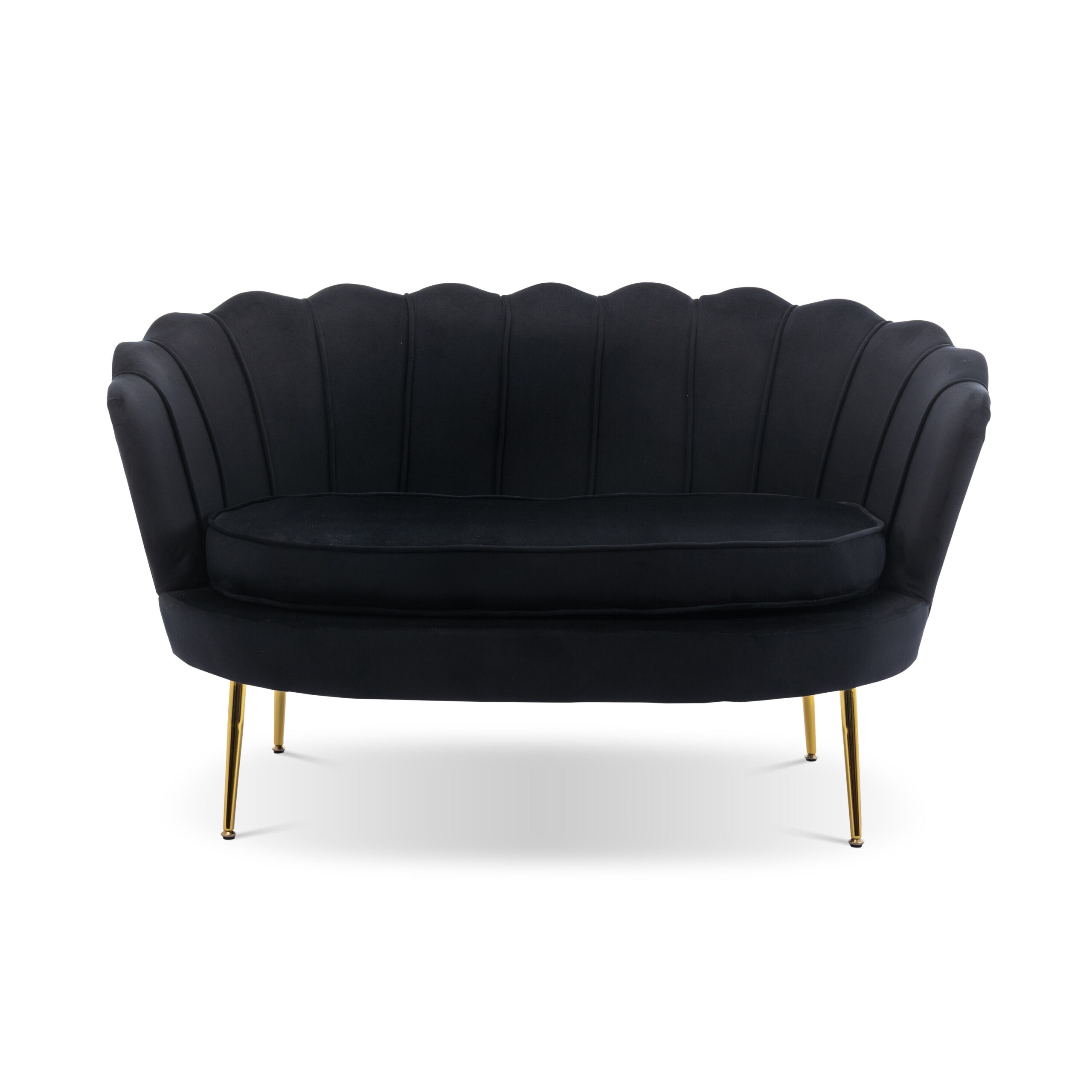 Ariel 2 Seater Velvet Sofa - Image 9