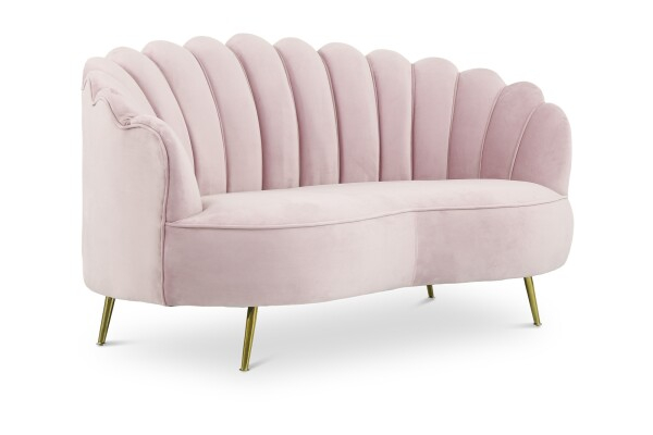 Alfie 2-Seater Velvet Sofa - Image 2