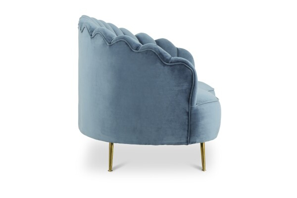 Alfie 2-Seater Velvet Sofa - Image 7