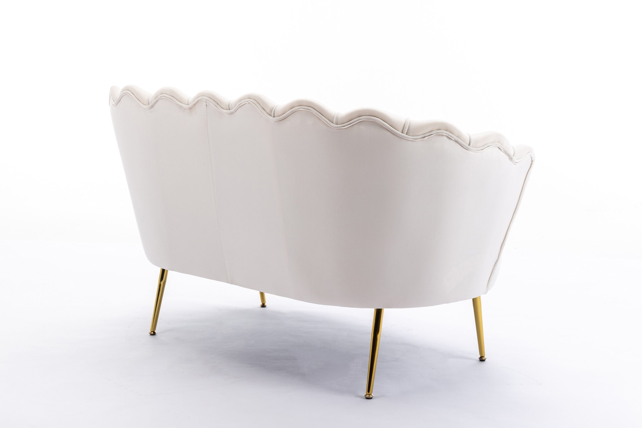 Ariel 2 Seater Velvet Sofa - Image 4