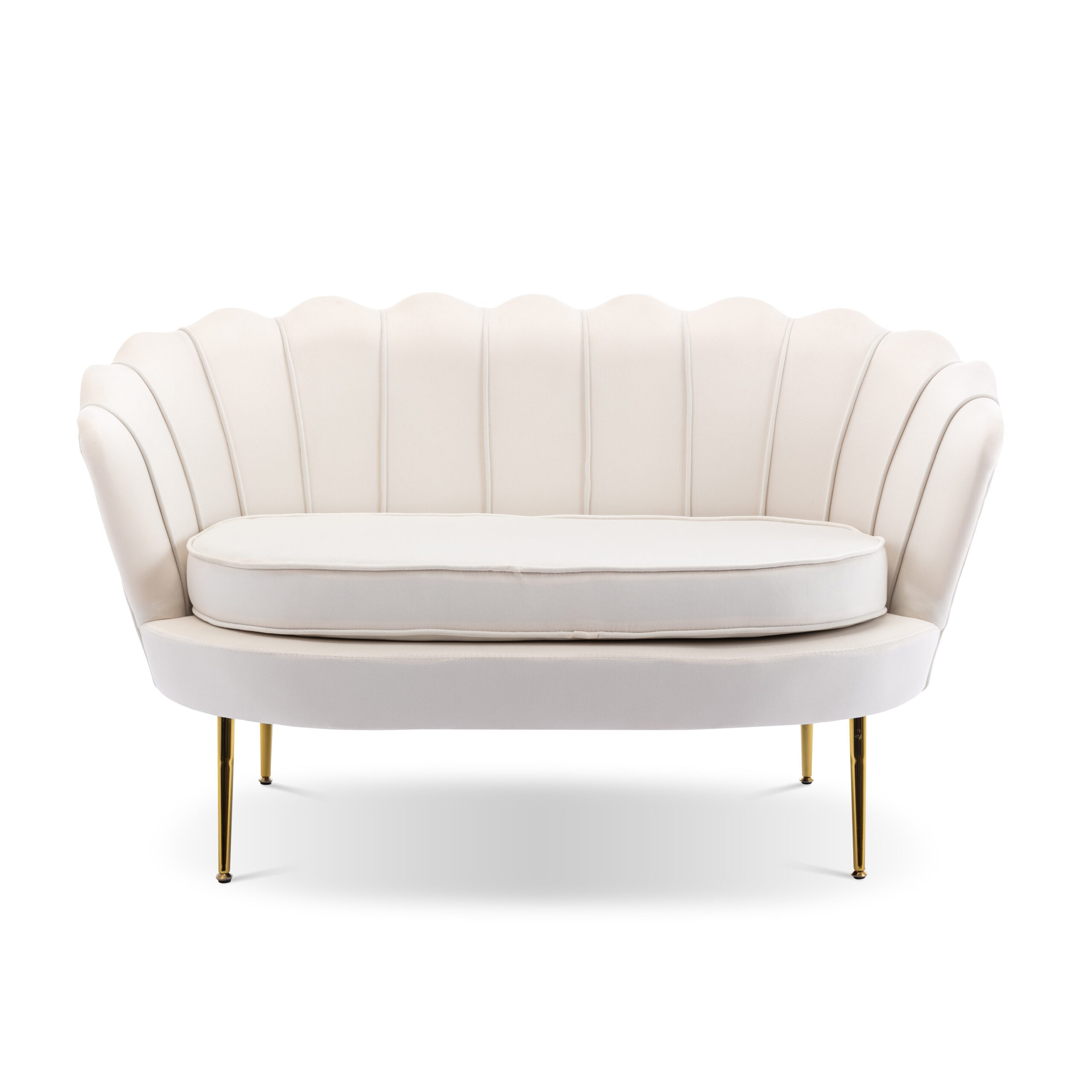 Ariel 2 Seater Velvet Sofa - Image 10