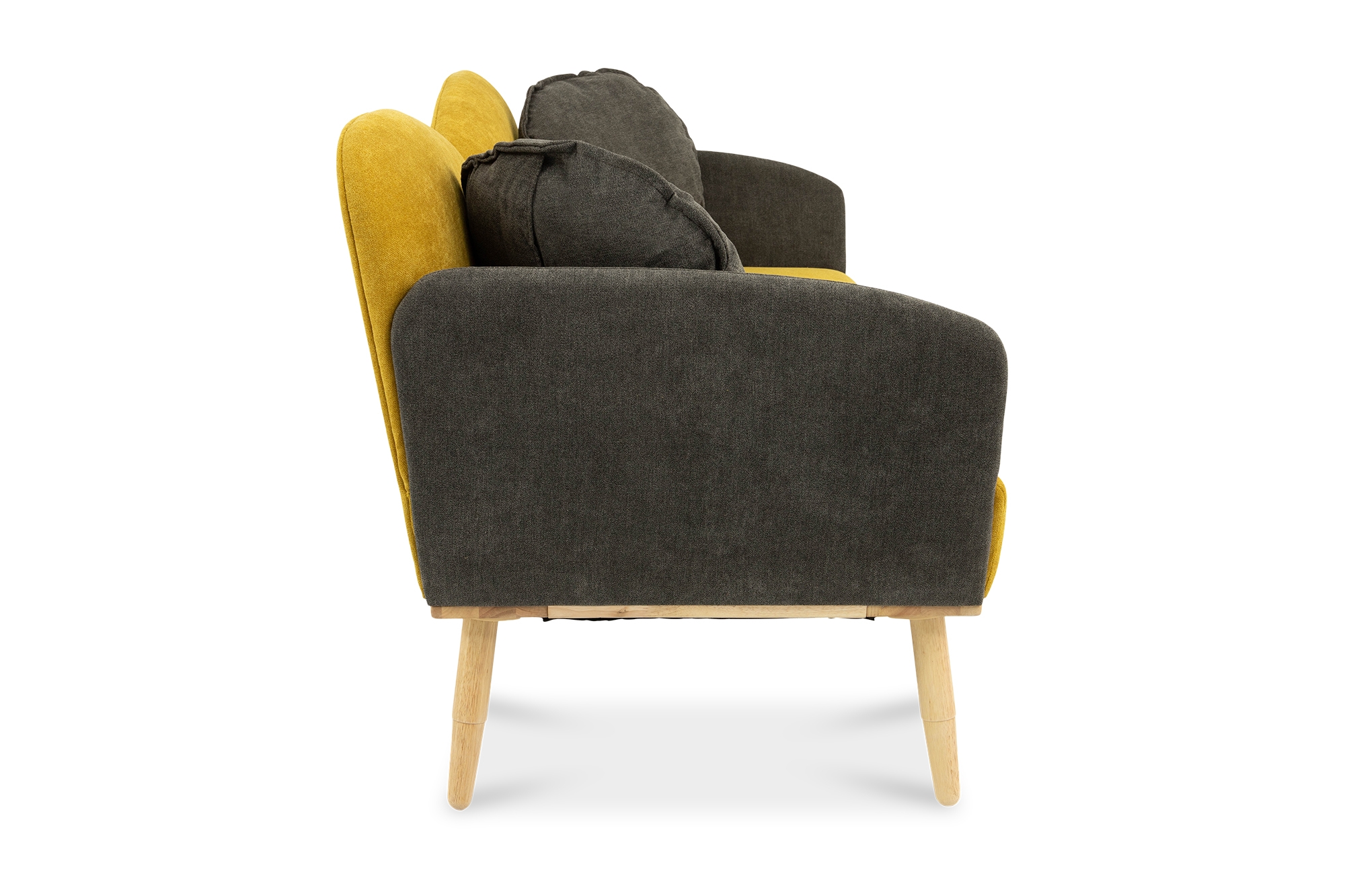 Vinger 2-Seater Sofa Set – Yellow - Image 3