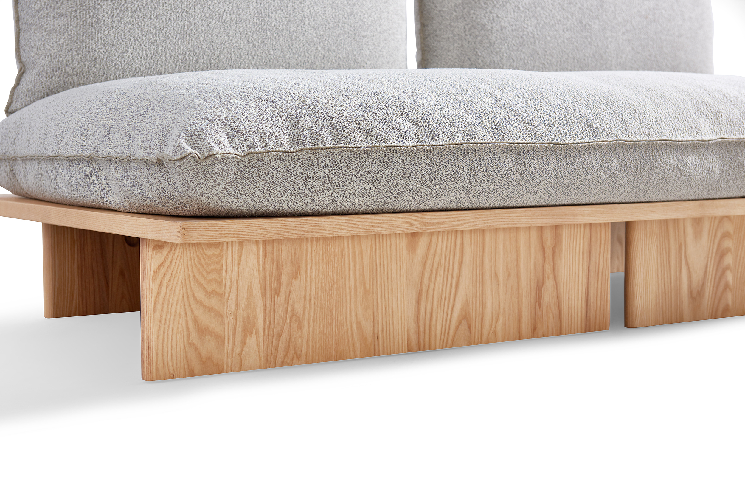 Adelita 2 Seater Sofa (GreyNatural) - Image 2