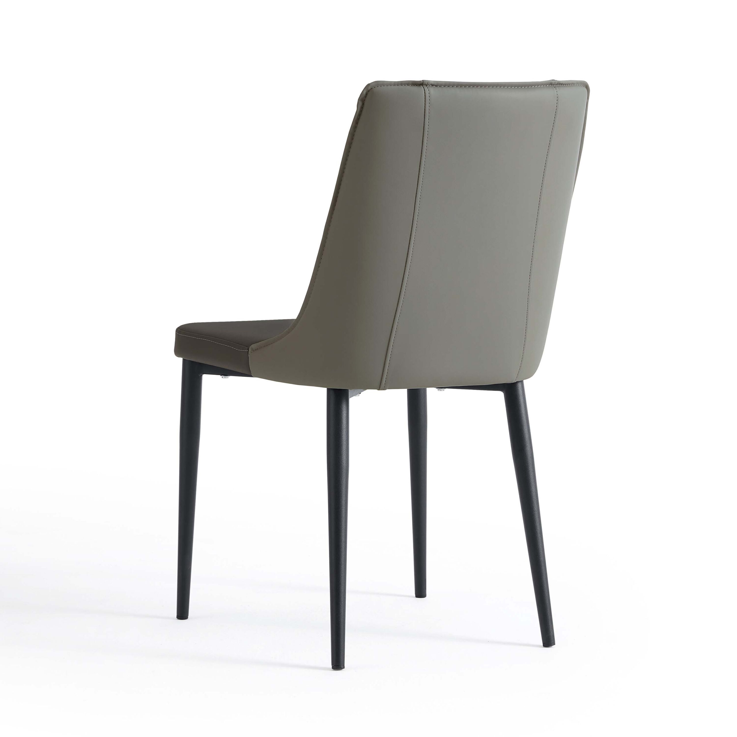 Dena Armless Dining Chair – Grey - Image 4