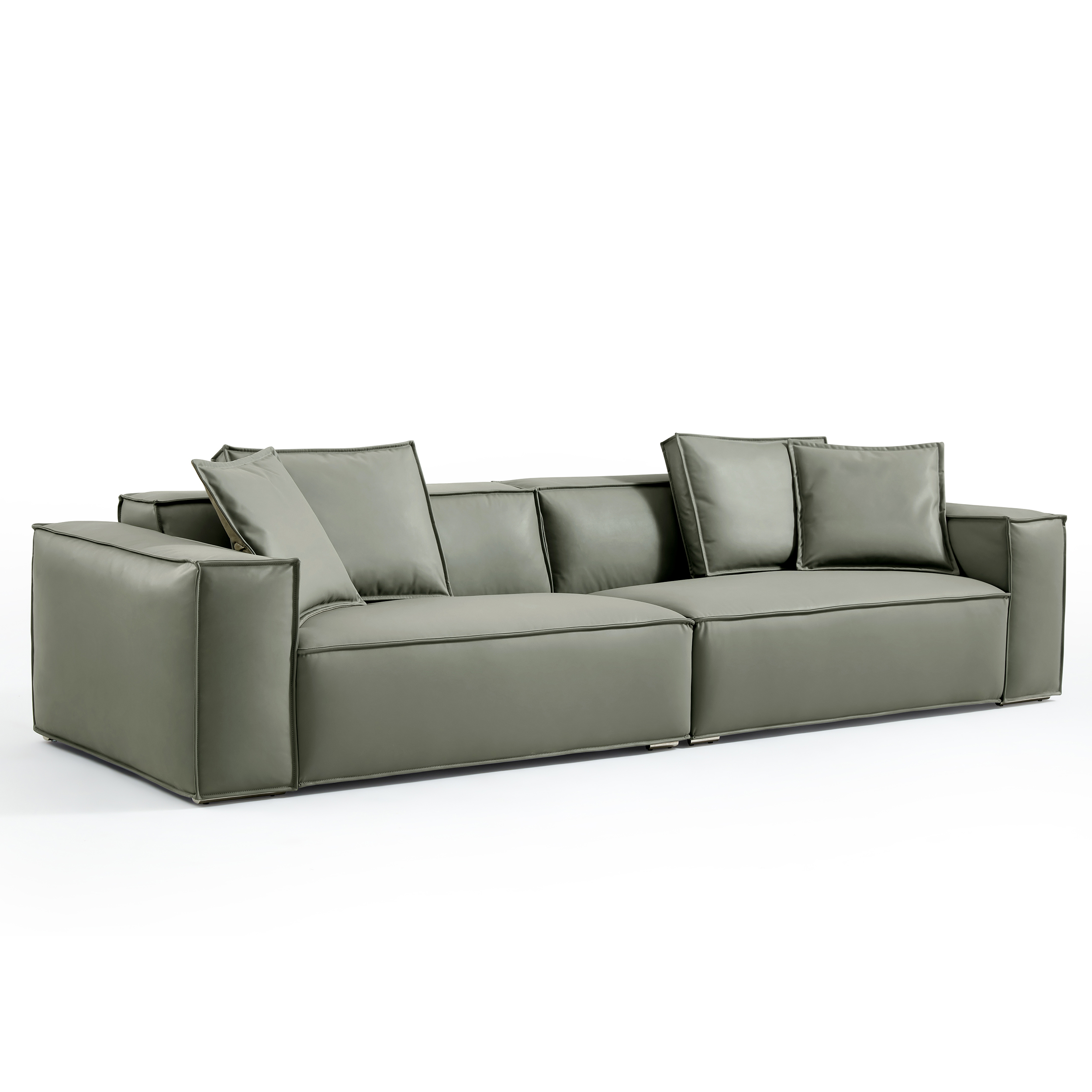 Odeta Luxe 4-Seater Sofa - Image 3