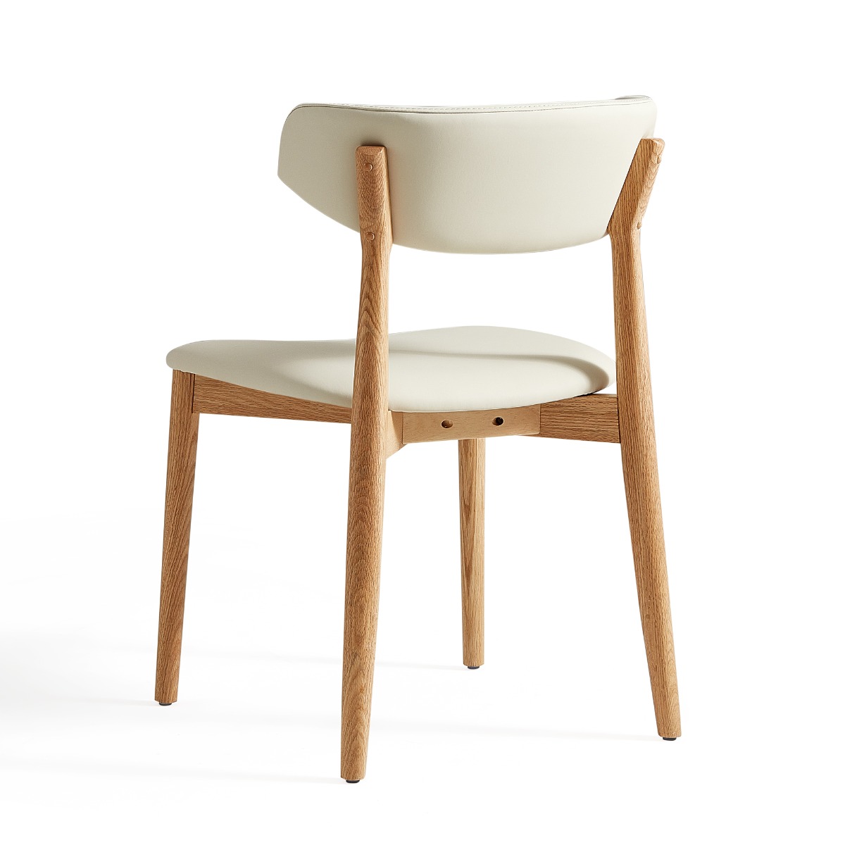 Vance Mid-Century Oak Dining Chair - Image 7