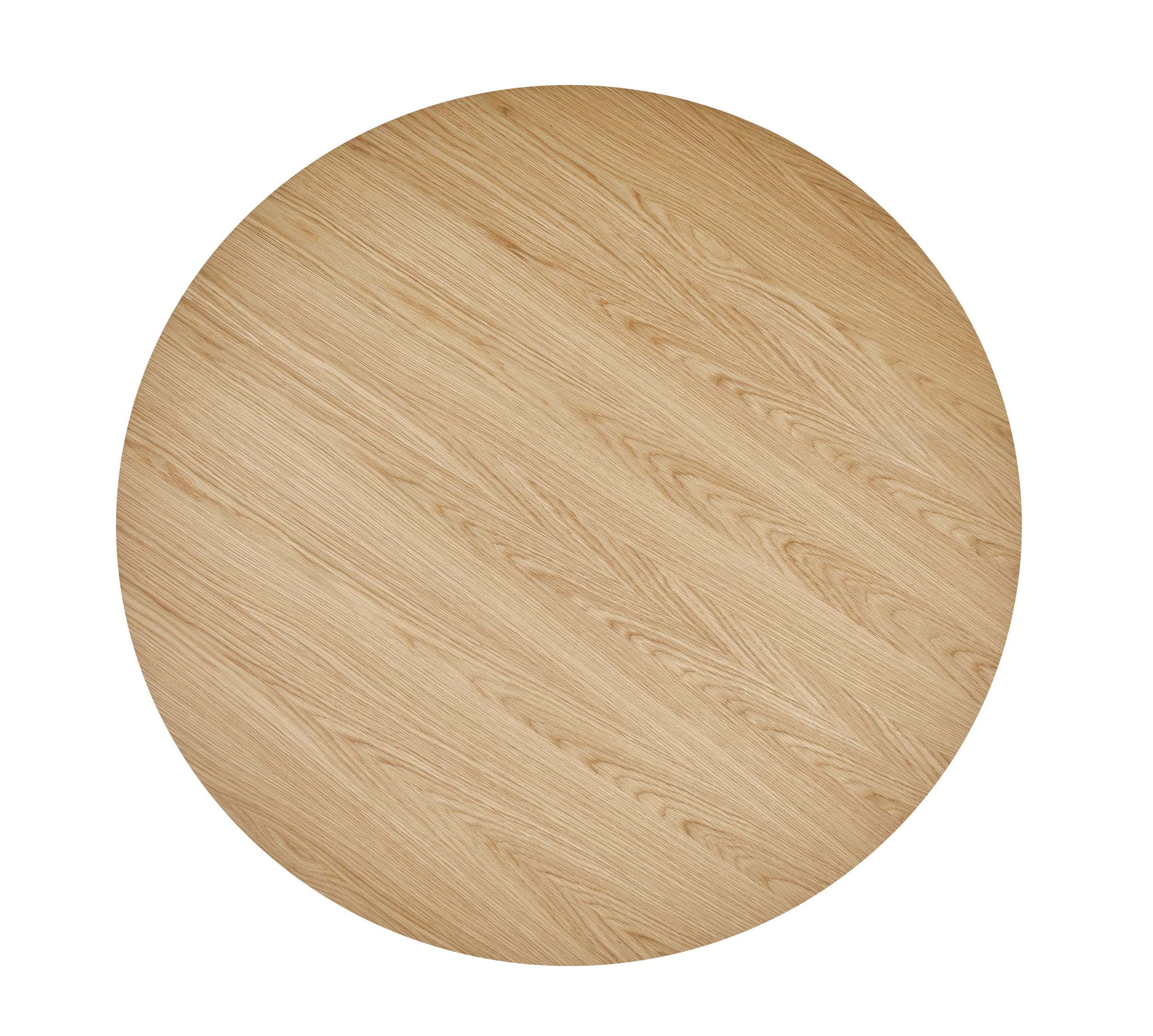Caesar Round Dining Table – Walnut or Oak Finish - Image 7