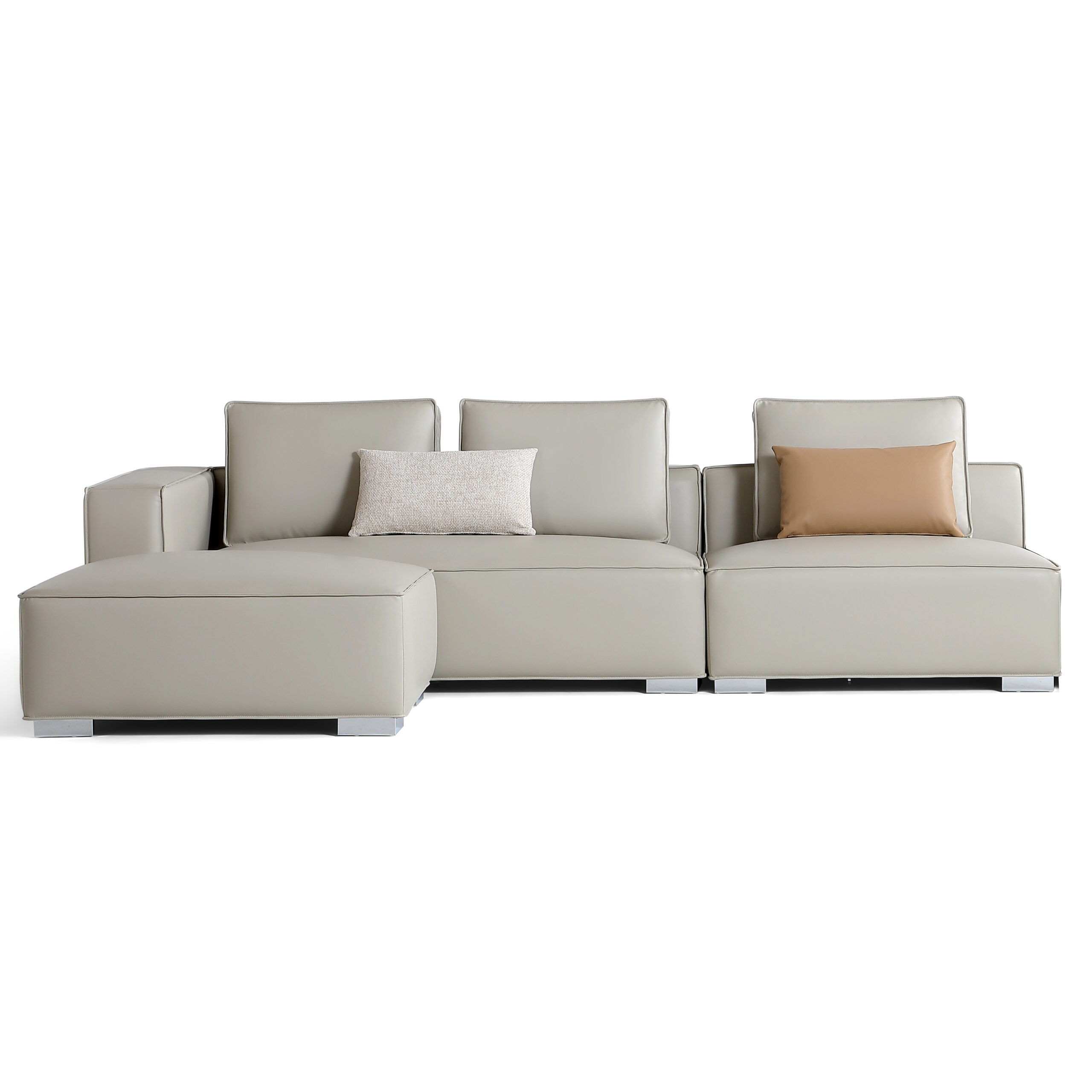 Kennan 3-Piece Modular Sofa with Ottoman - Image 4