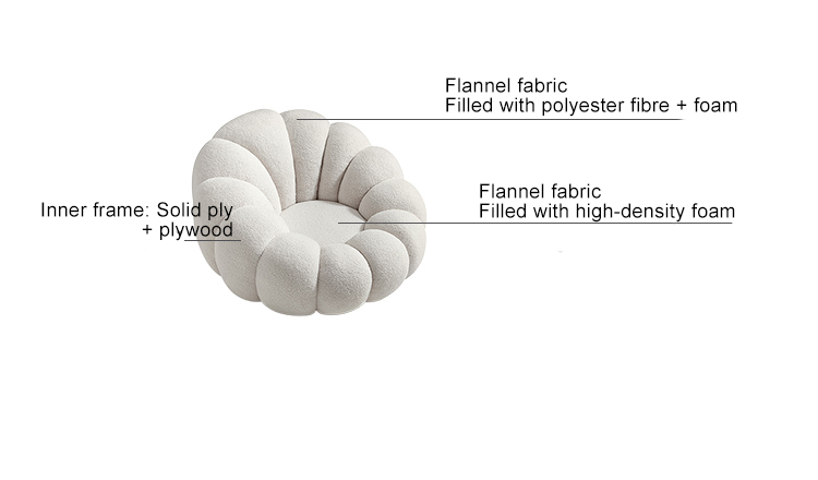 Renia Flannel Accent Chair - Image 7