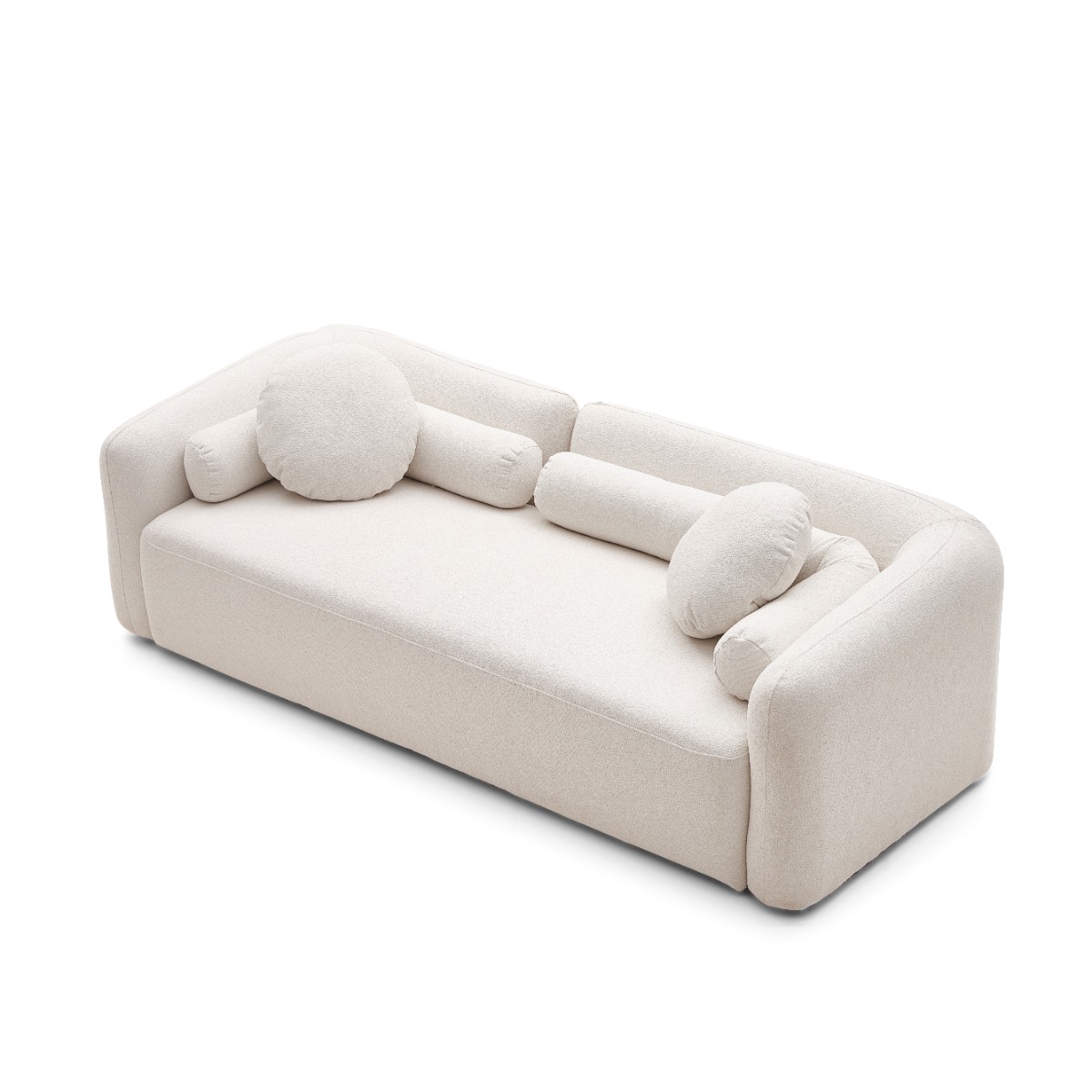 Glynnis 2-Seater Sofa (Sherpa) - Image 3