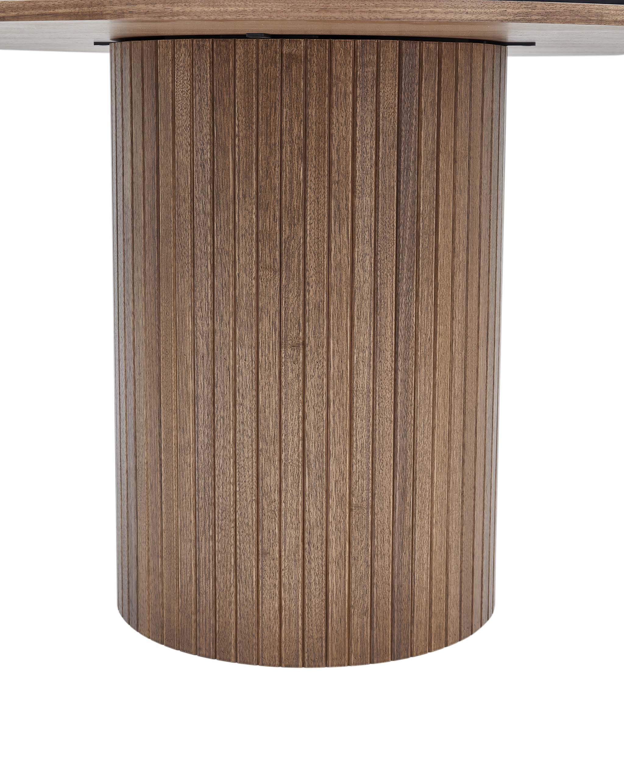 Caesar Round Dining Table – Walnut or Oak Finish - Image 6