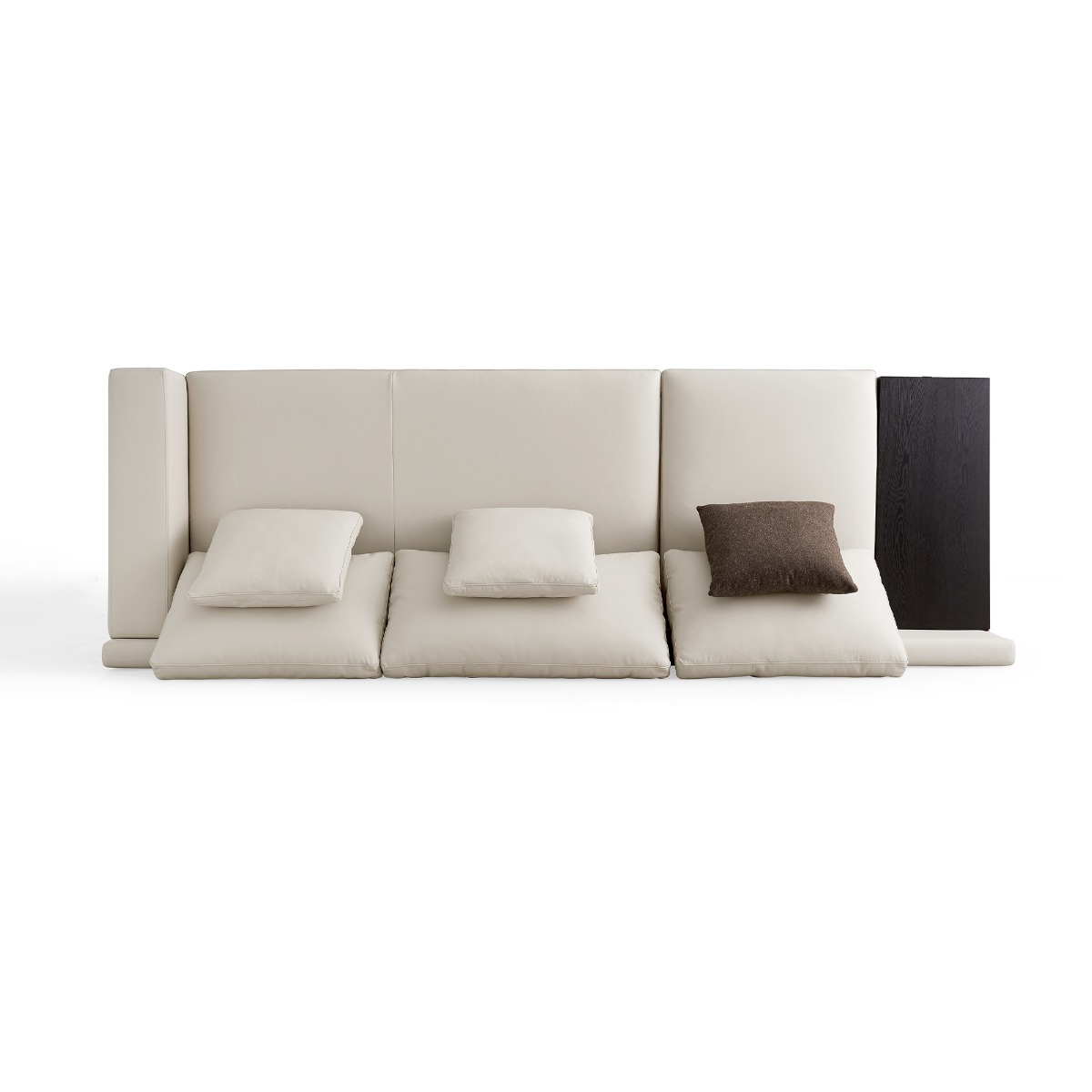 Septimius 4-Seater Leather Sofa - Image 6
