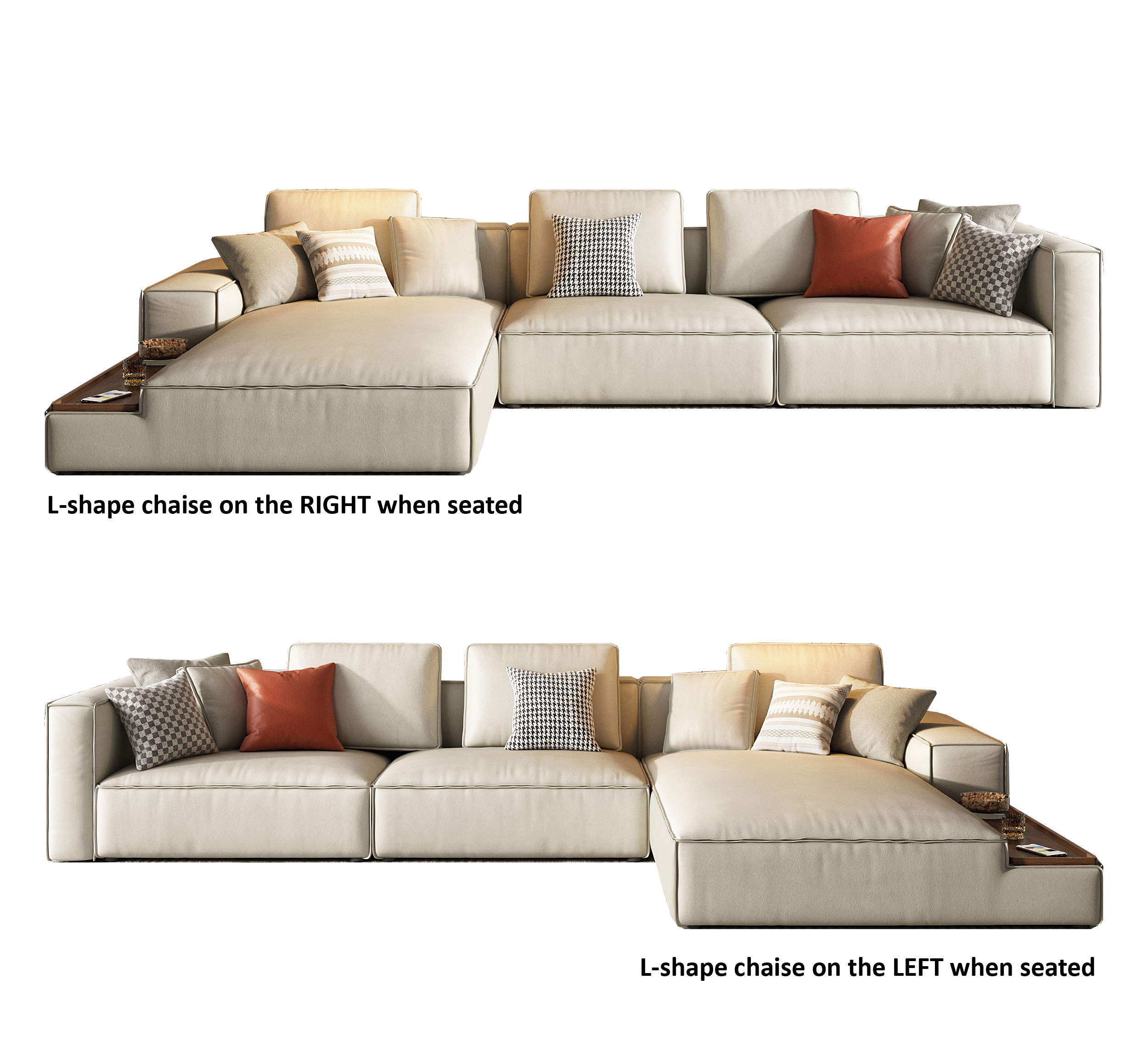 Siddell Premium 4-Seater L-Shape Sofa - Image 2