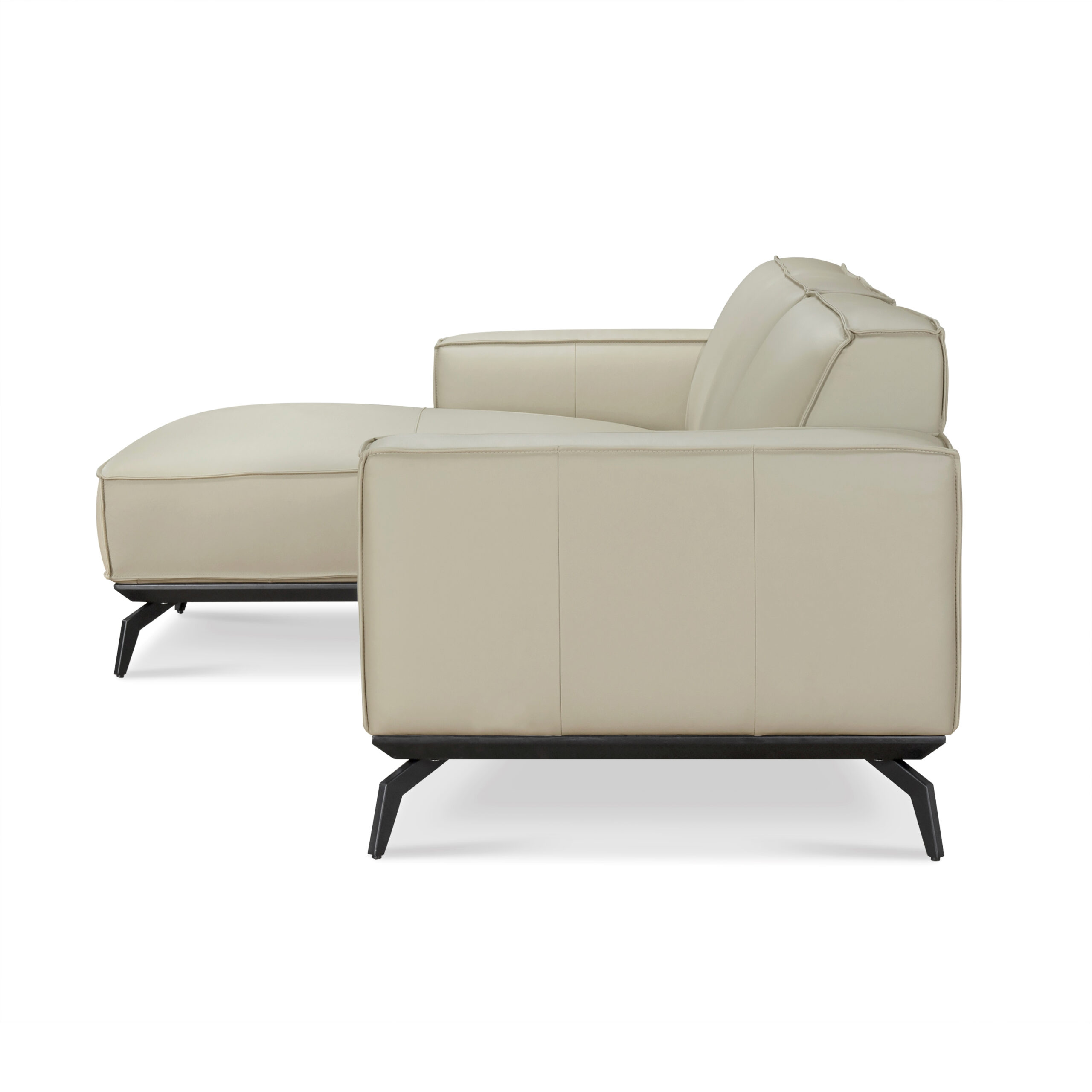 Mateus Full Leather L-Shape Sofa - Image 3