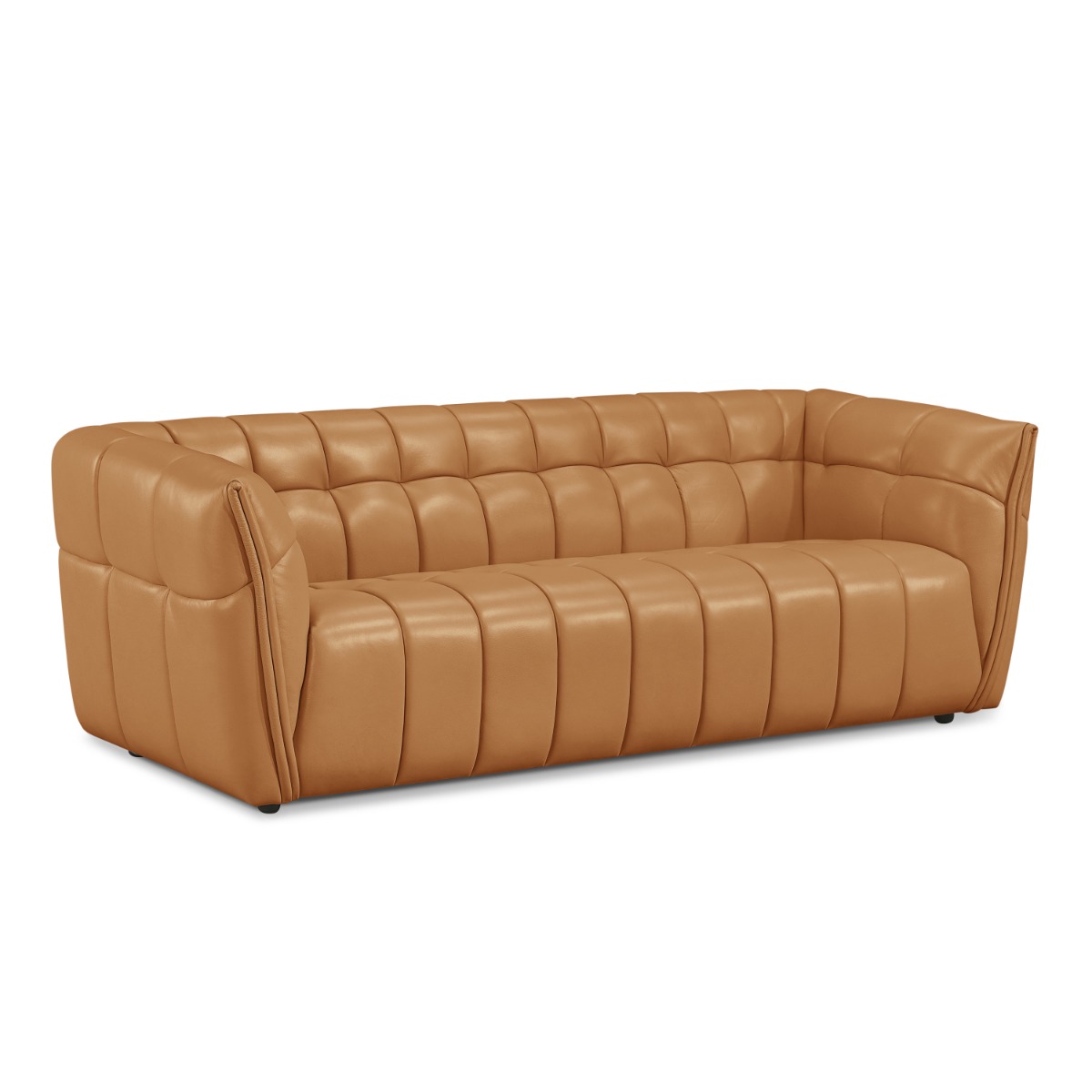 Zenda 3-Seater Full Leather Sofa - Image 2