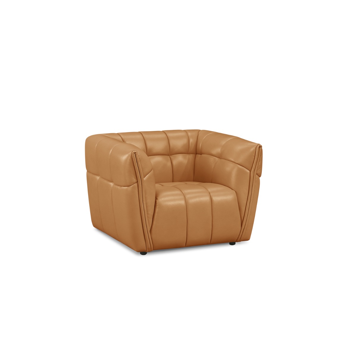 Zenda Full Leather Armchair - Image 4