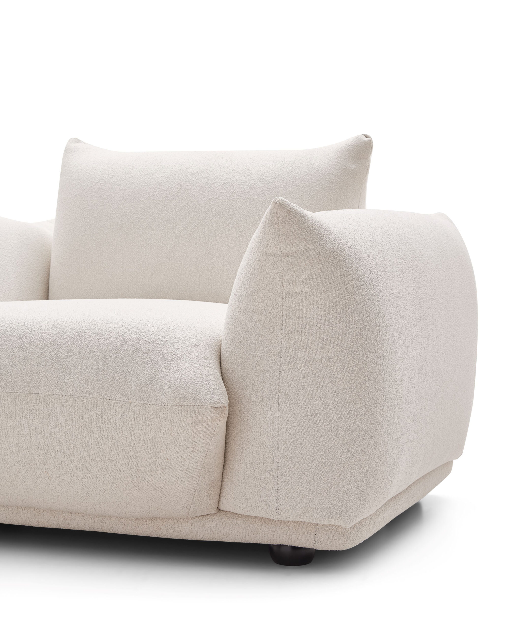 Davies Armchair – Cream White - Image 5