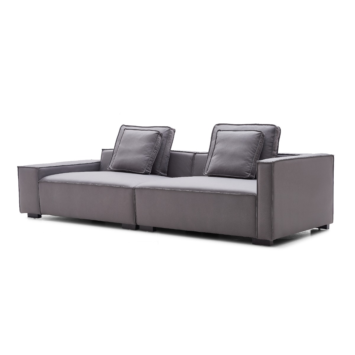 Renfrew 2 Seater Sofa (Dark Grey) - Image 3