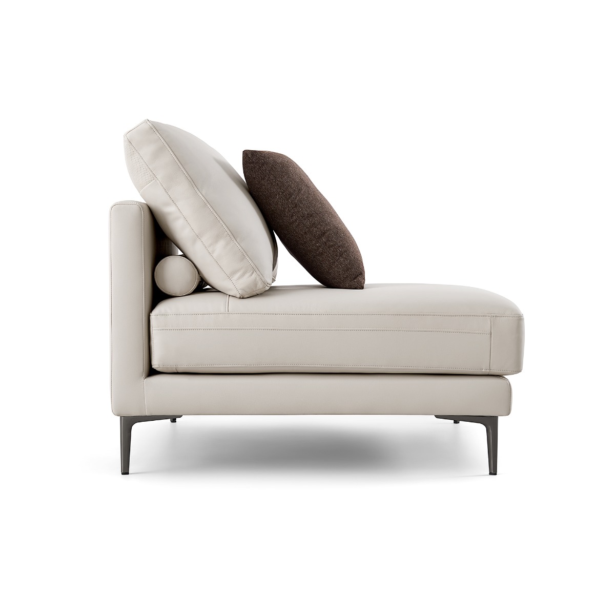 Septimius 4-Seater Leather Sofa - Image 5