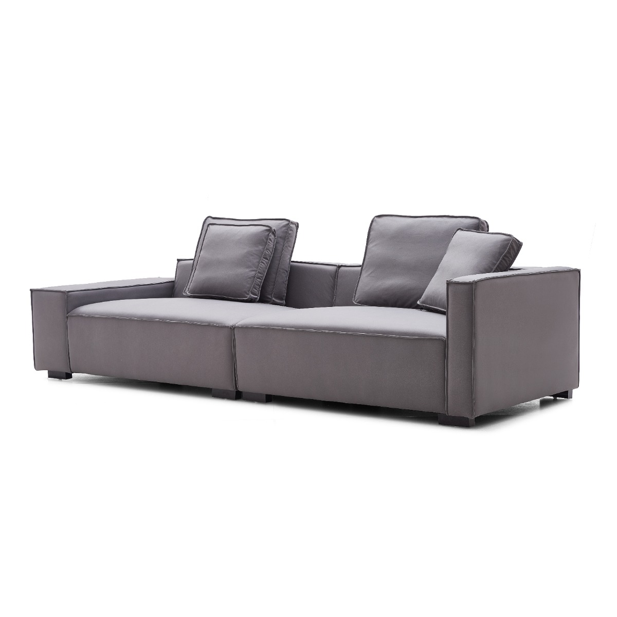 Renfrew 2 Seater Sofa (Dark Grey) - Image 8