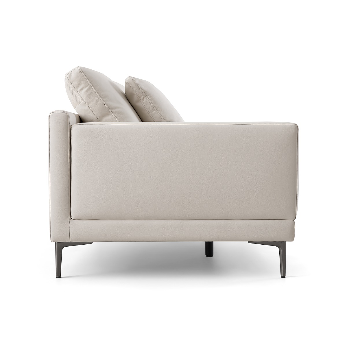 Septimius 4-Seater Leather Sofa - Image 4