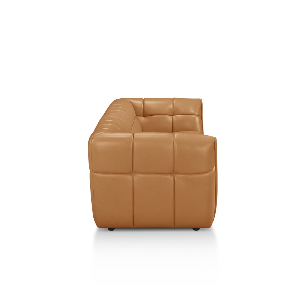 Zenda 3-Seater Full Leather Sofa - Image 4