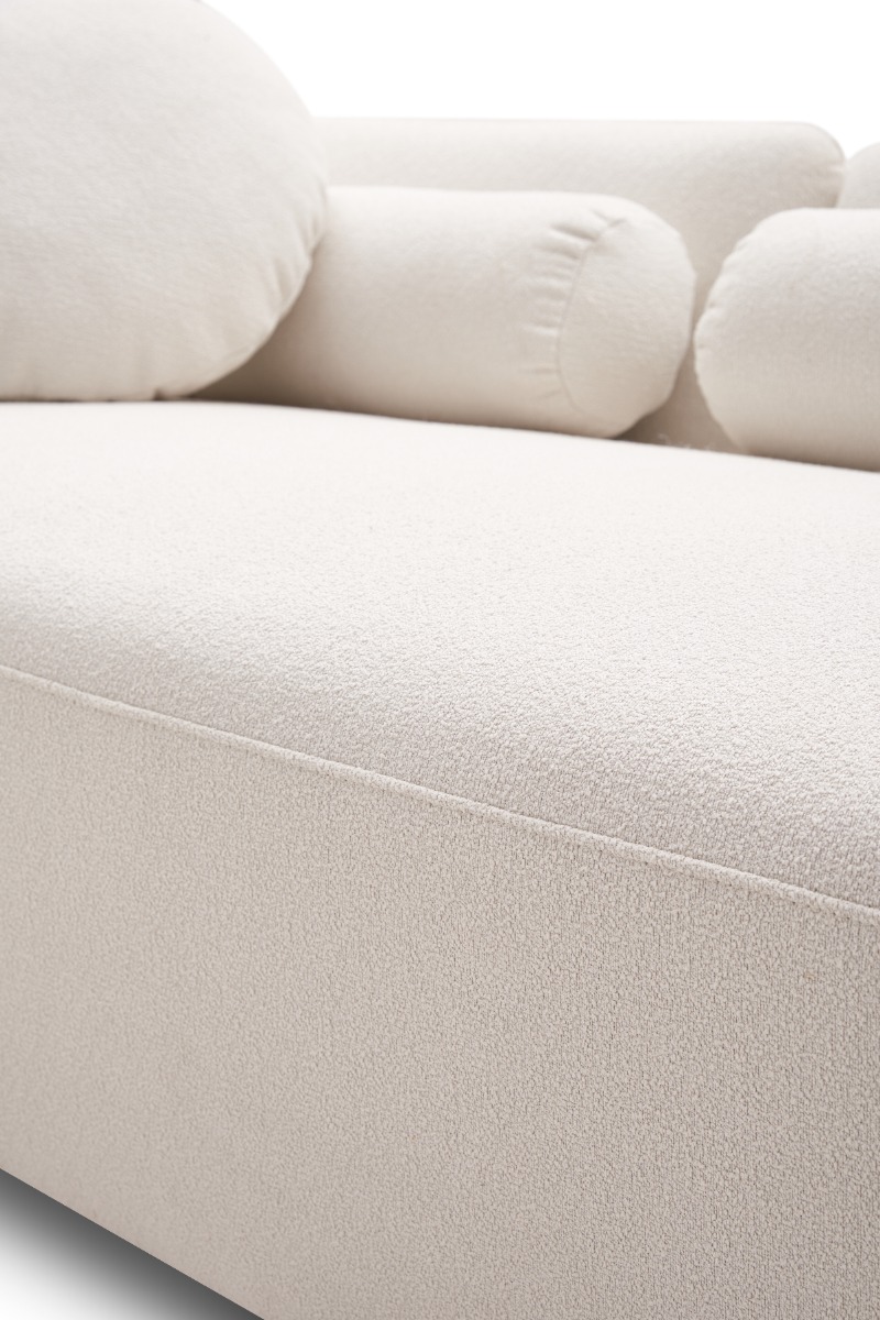 Glynnis 2-Seater Sofa (Sherpa) - Image 6