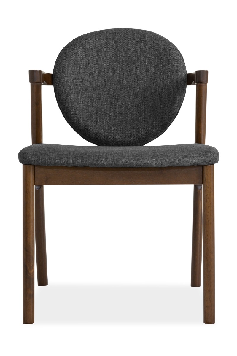 Ronny Arm Dining Chair – Walnut - Image 18