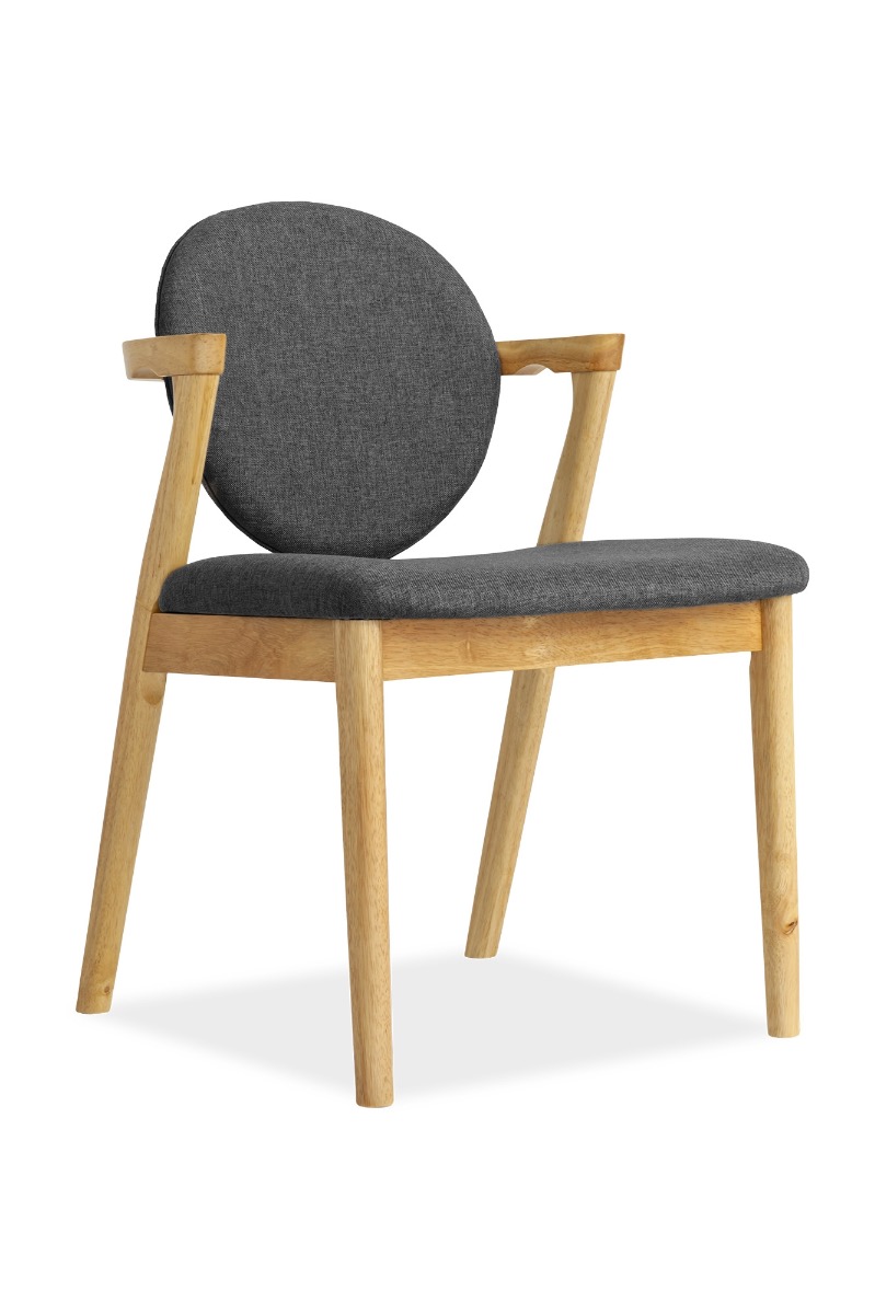 Ronny Arm Dining Chair – Natural - Image 15
