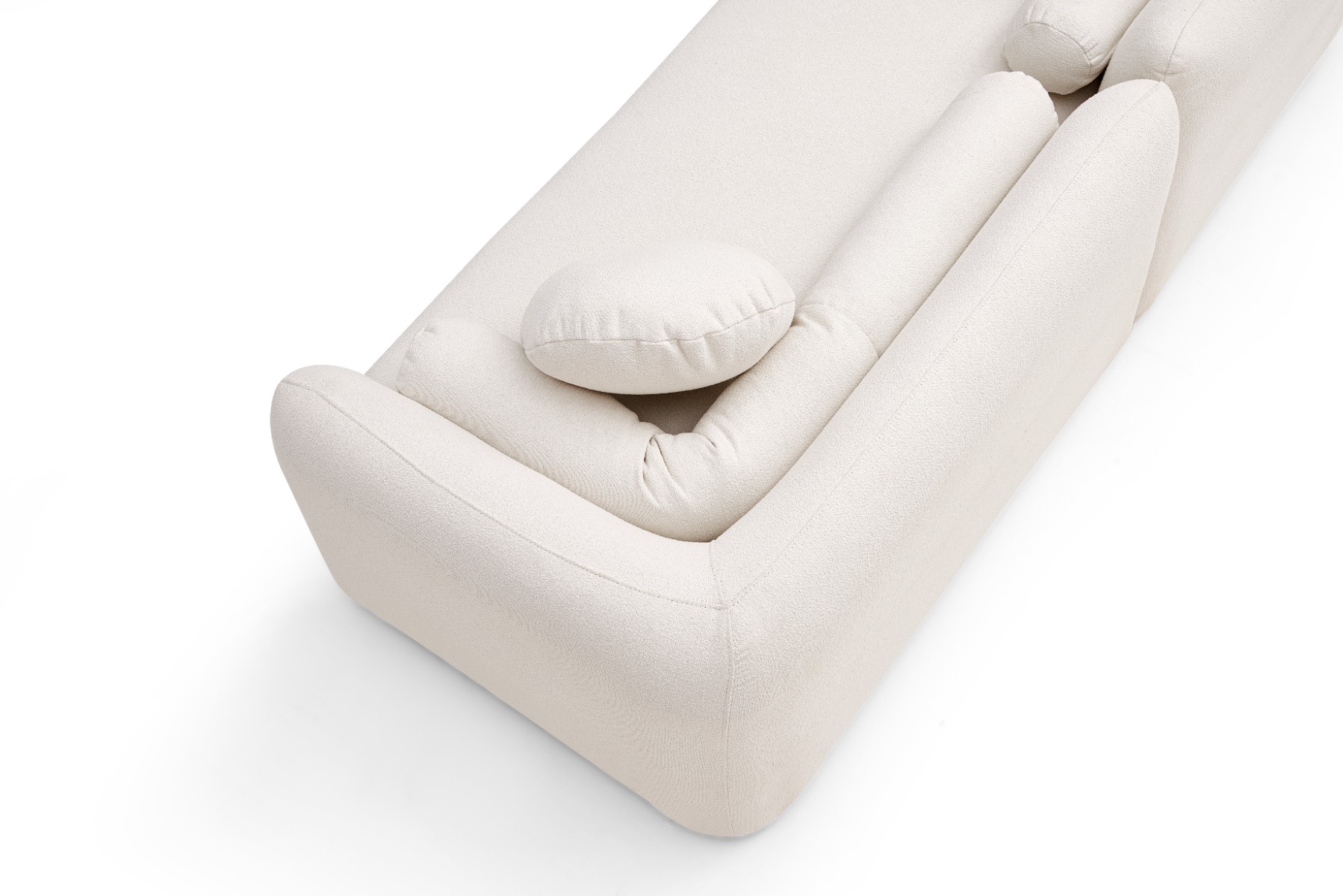 Glynnis 2-Seater Sofa (Sherpa) - Image 7