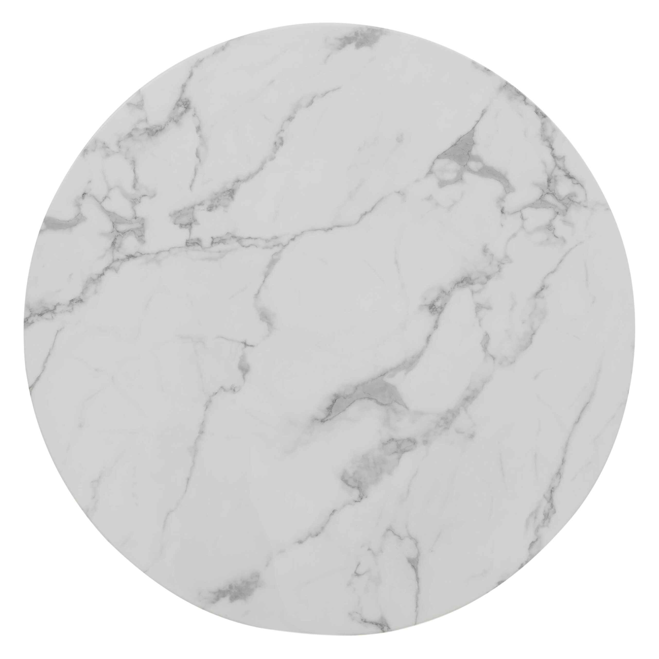 Valentin Round Marble Dining Table – Natural Ash Wood - Image 3