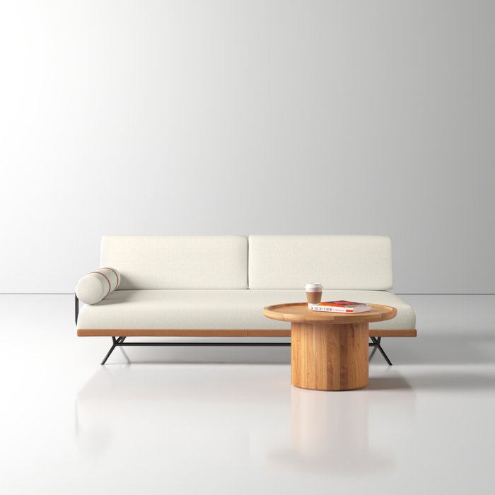 Alvion 81” Convertible Upholstered Sofa Bed - Image 9
