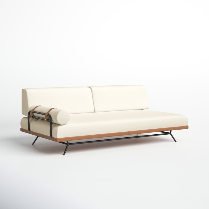 Alvion 81” Convertible Upholstered Sofa Bed - Image 2