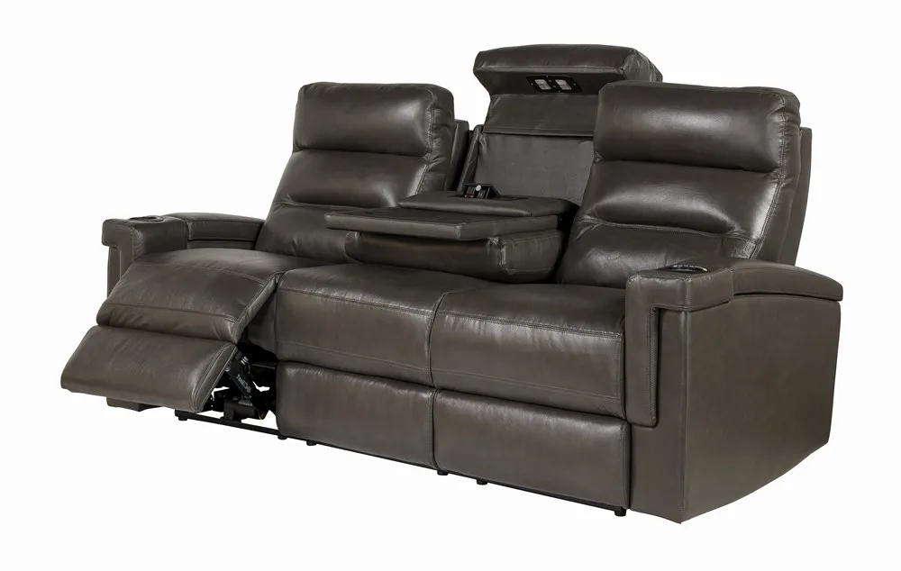 Valentio Premium 2-Seater Recliner Sofa with Console - Image 9
