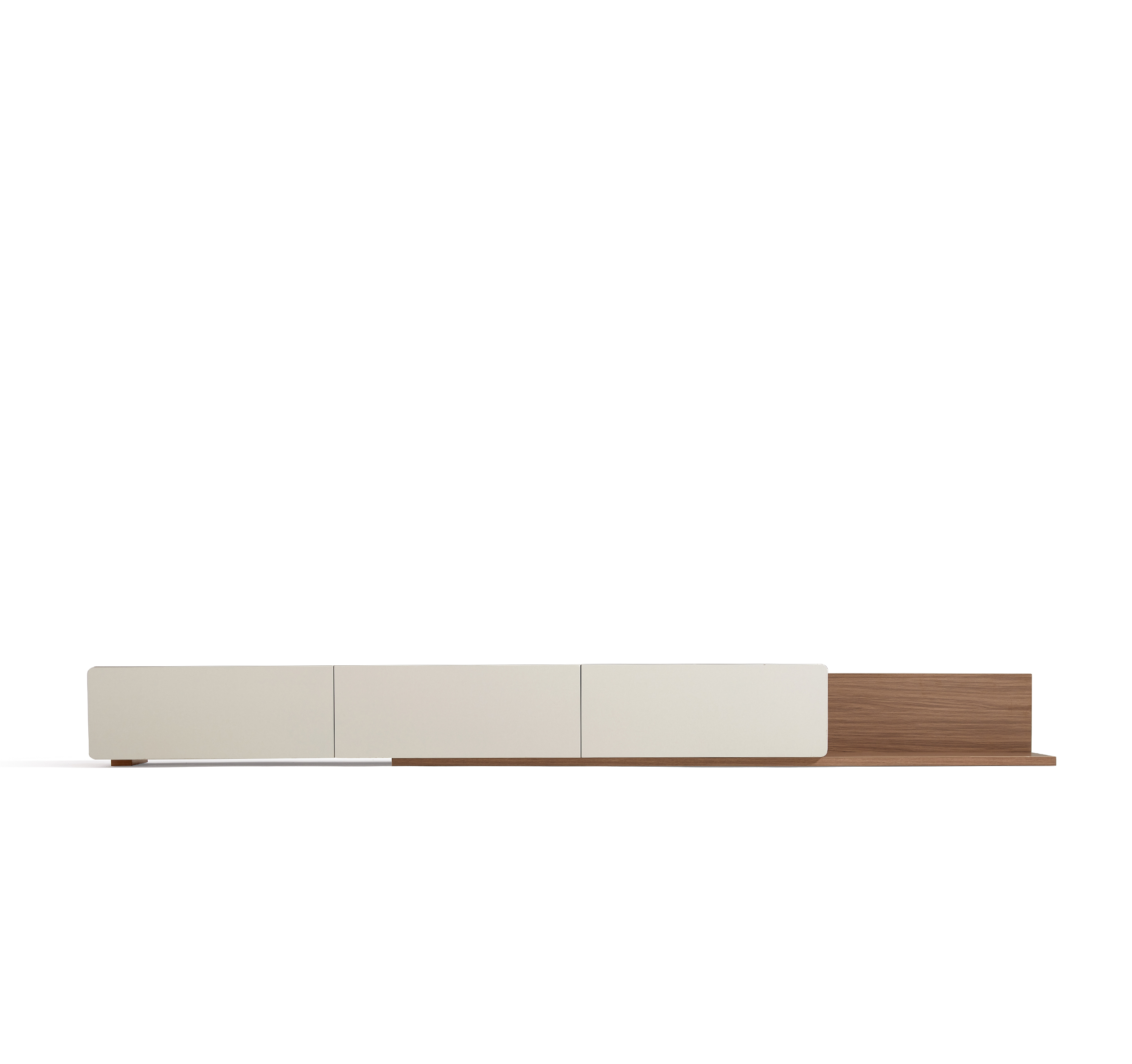 Ayelin Extendable TV Console with Drawers - Image 2
