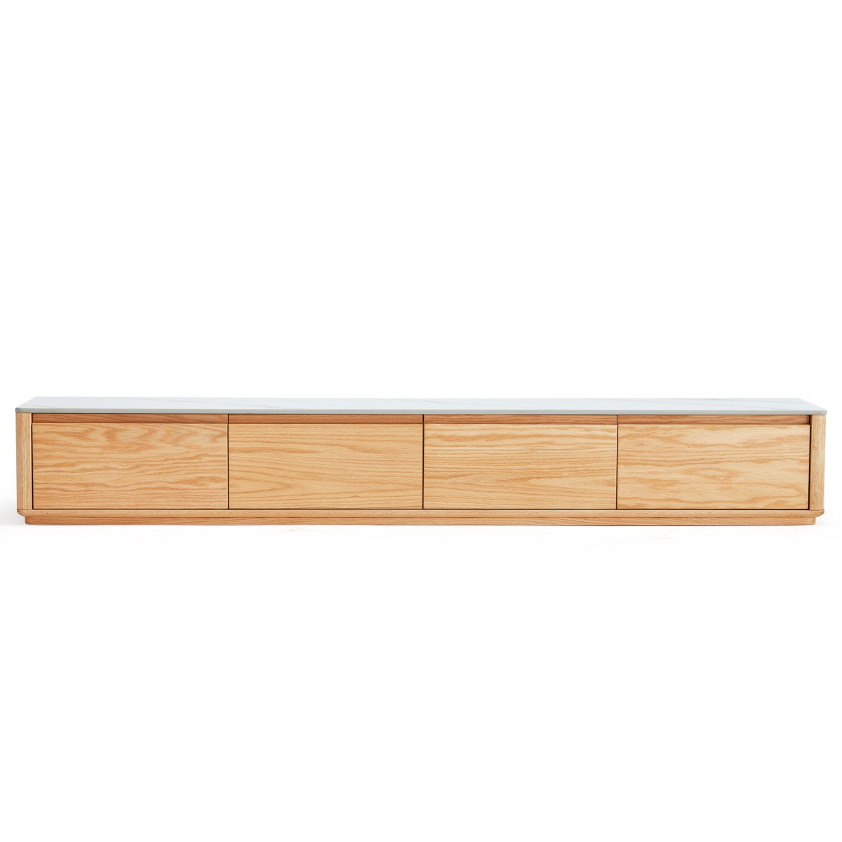 Kattalin Oak Stone Top TV Console - Image 7