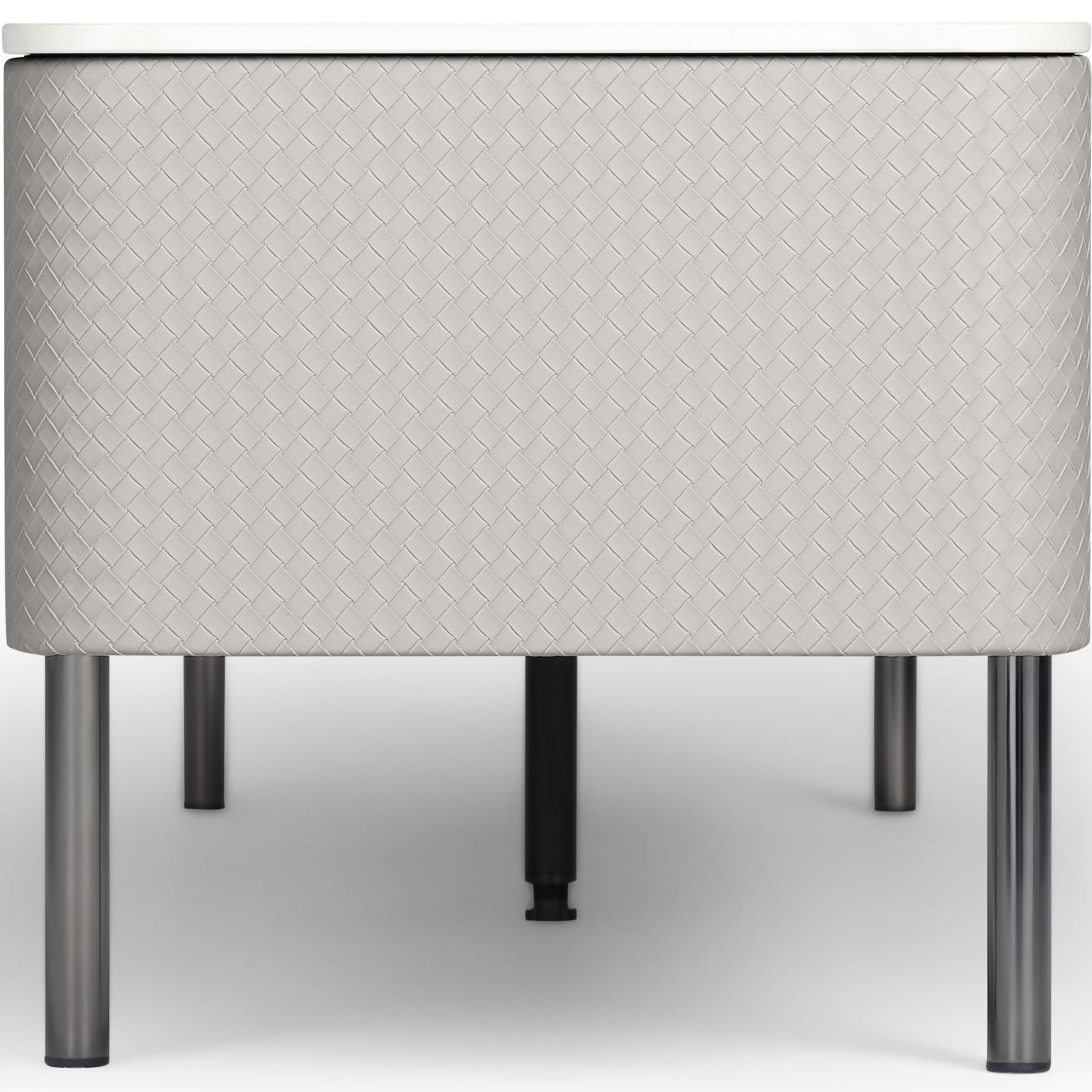 Higham Grey TV Console with Sintered Stone Top - Image 4