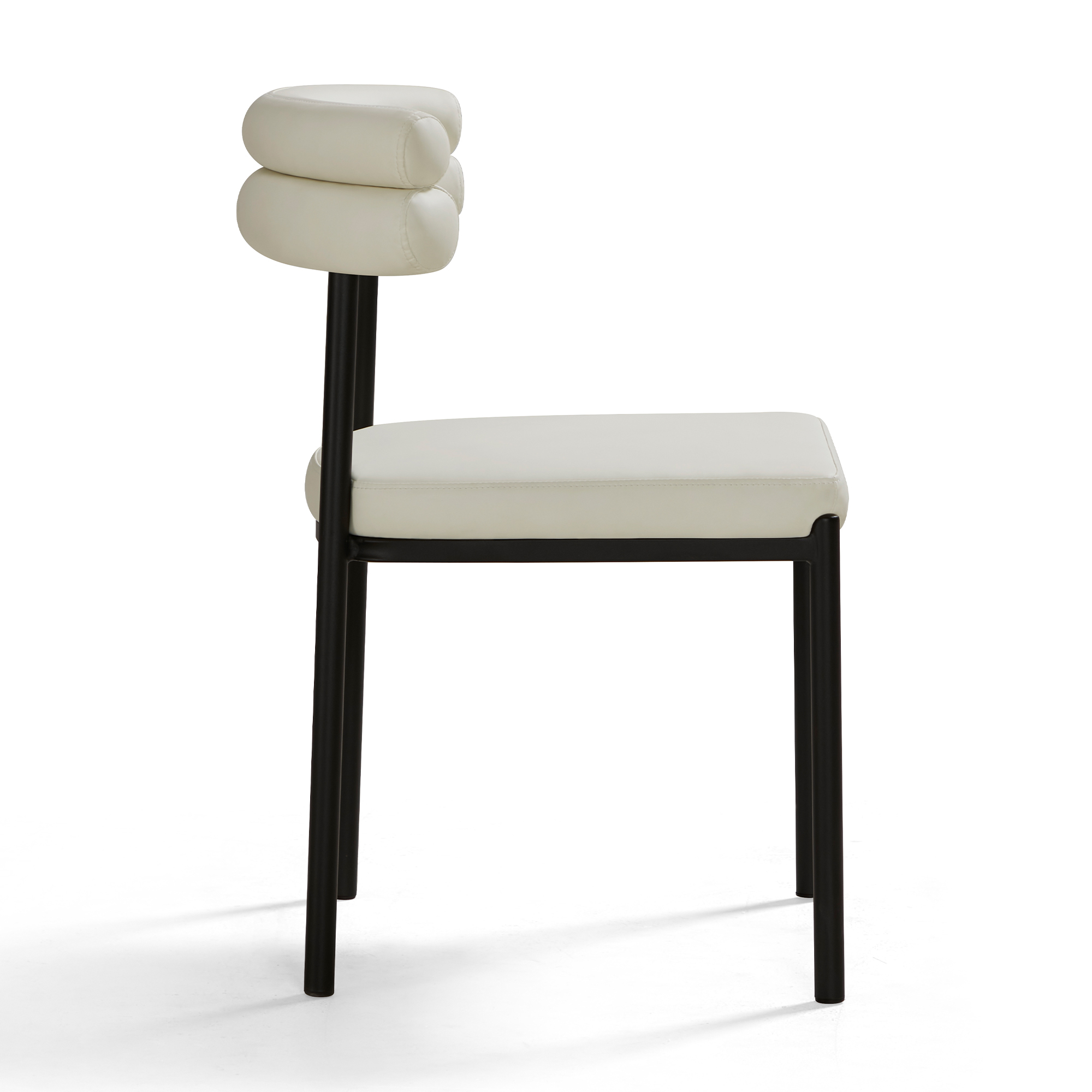 Aludra Faux Leather Dining Chair - Image 2
