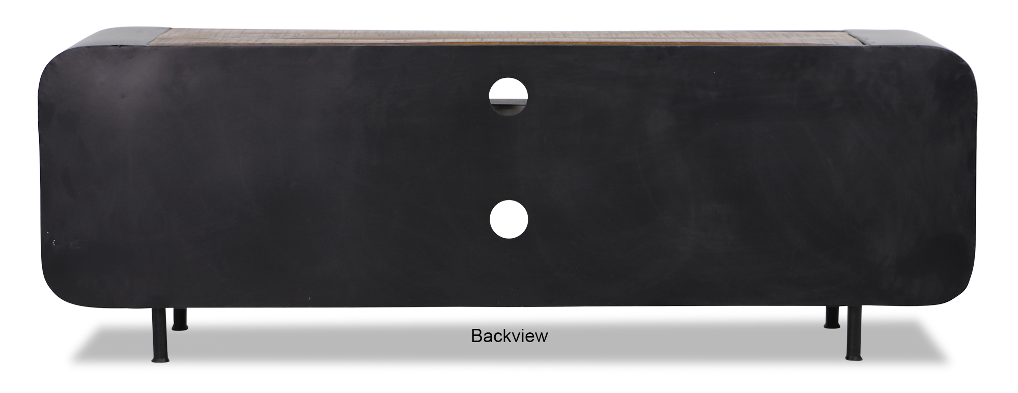 Akaki Reclaimed Mango Wood TV Console - Image 6