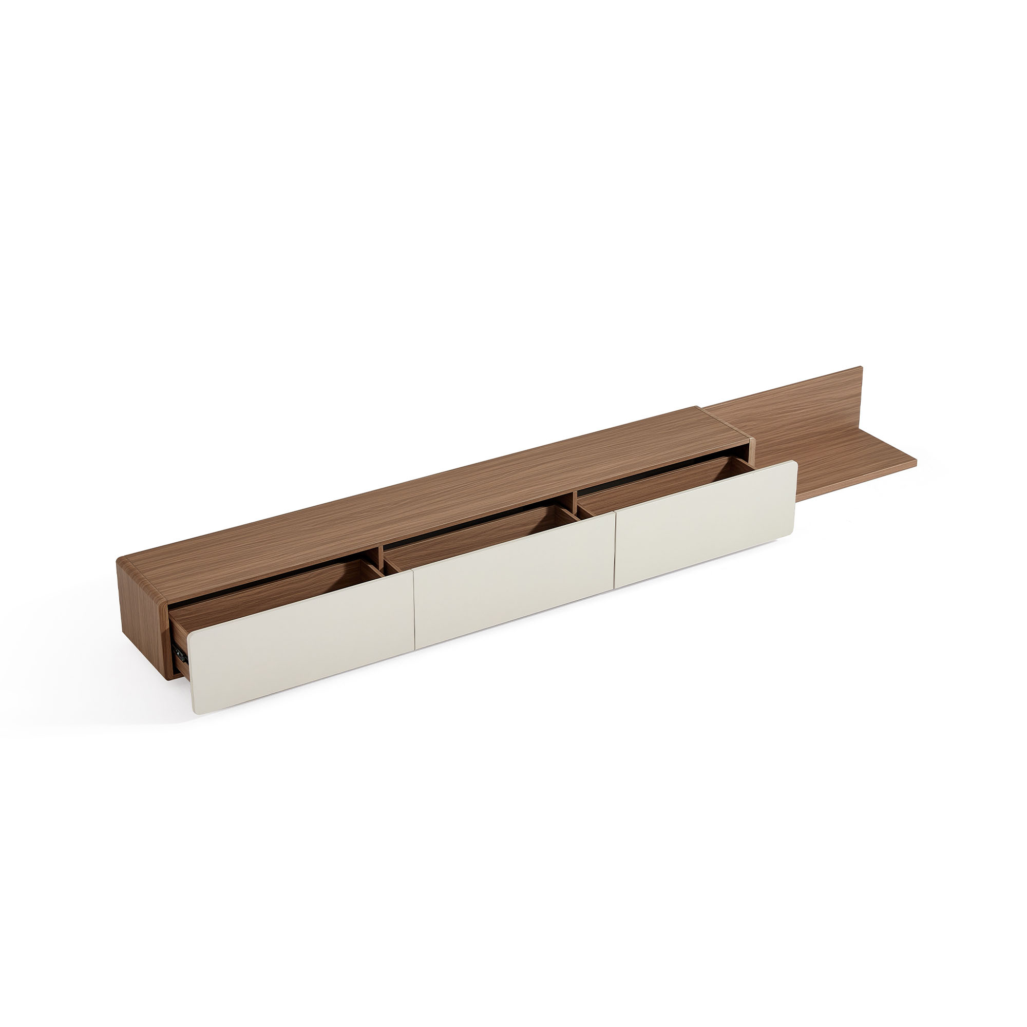 Ayelin Extendable TV Console with Drawers - Image 5