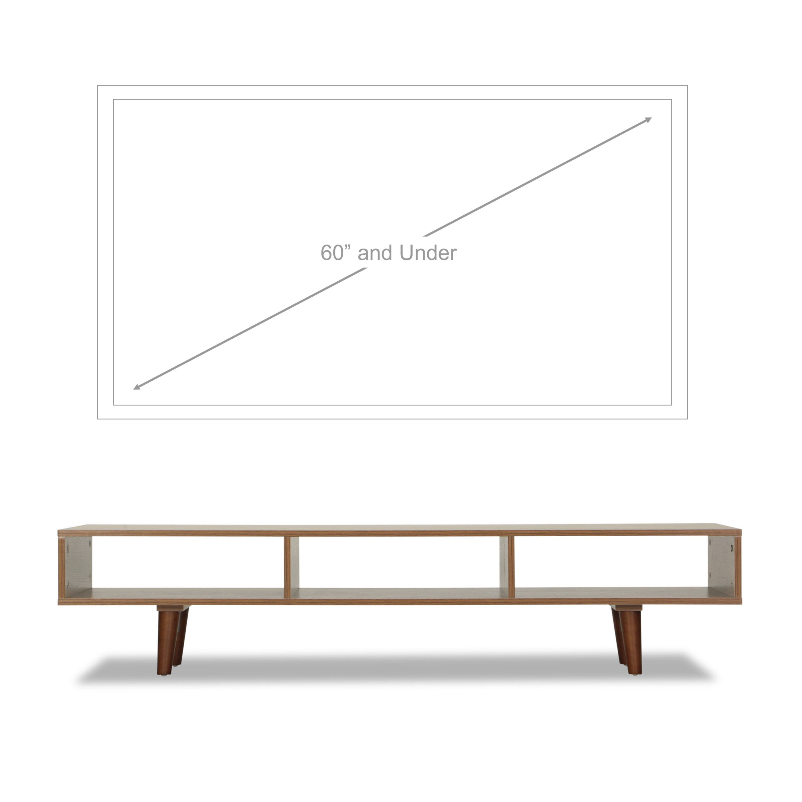 Aled II Modern Wood TV Console - Image 2