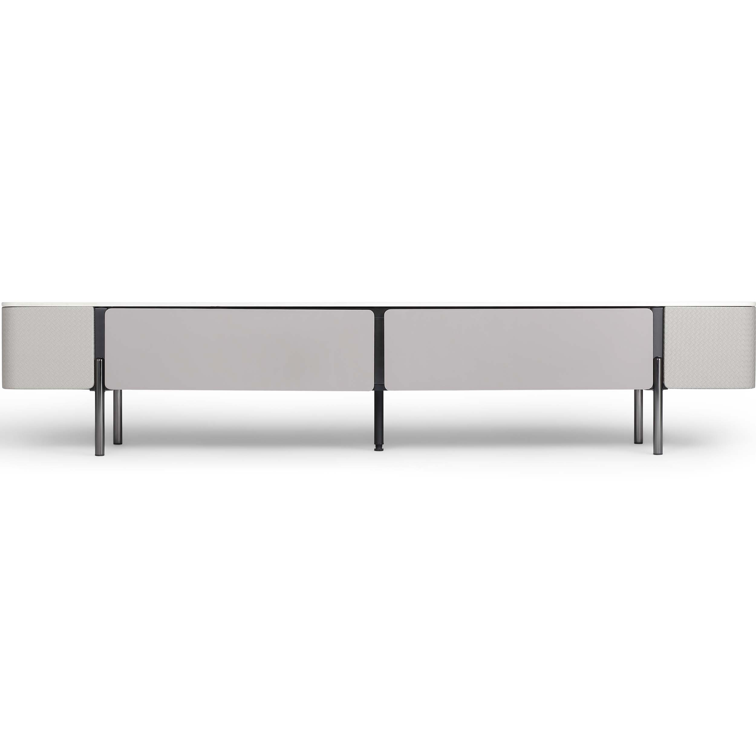 Higham Grey TV Console with Sintered Stone Top