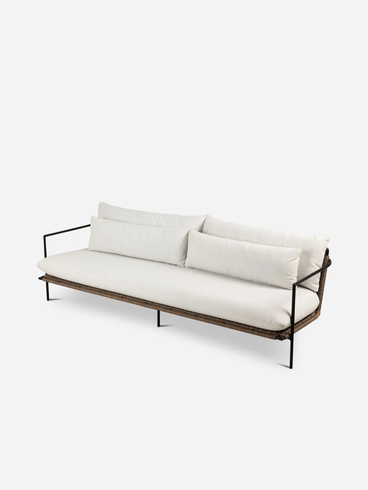 Eldric Outdoor Sofa – Natural Finish - Image 2