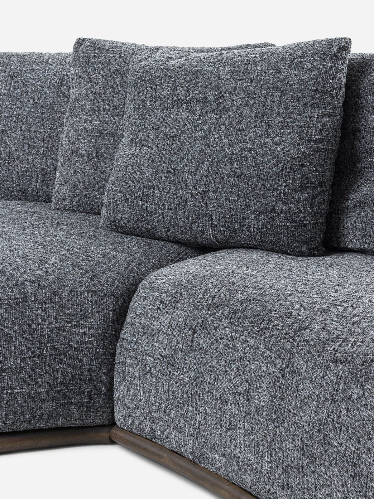 Auralie Textured Lounge Sofa - Image 5