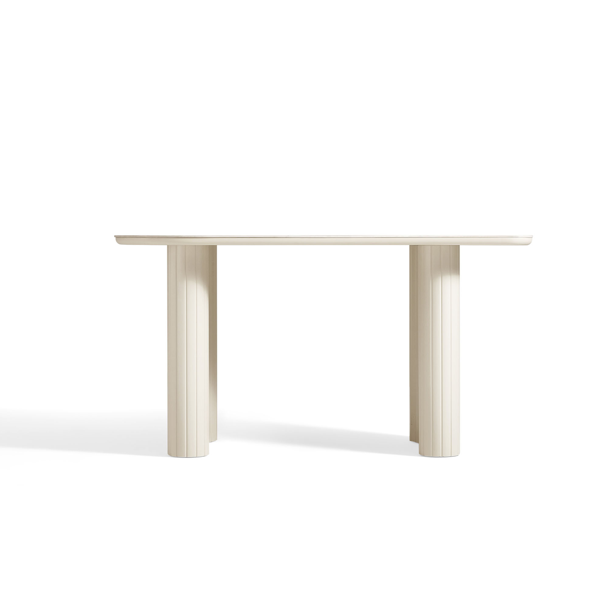 Basir 4-Seater Dining Set with Ormond Chairs (Sintered Stone) - Image 2