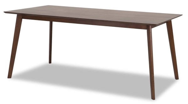 Ross 1+8 Walnut Dining Set with Cream Seats - Image 5