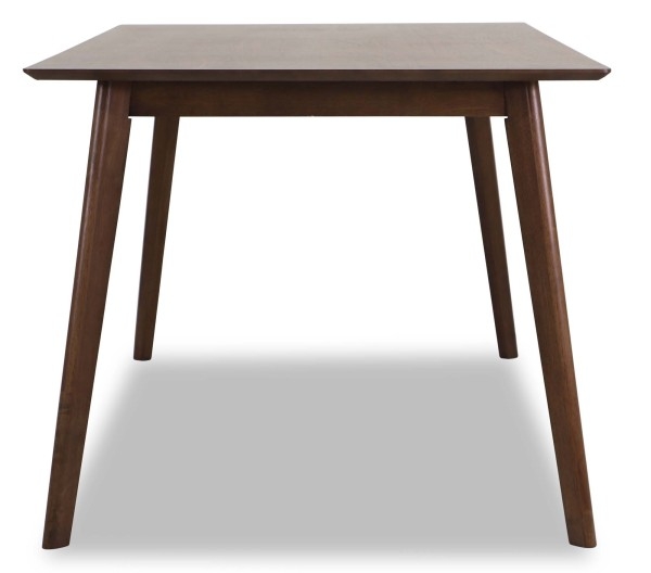 Ross 1+8 Walnut Dining Set with Cream Seats - Image 4