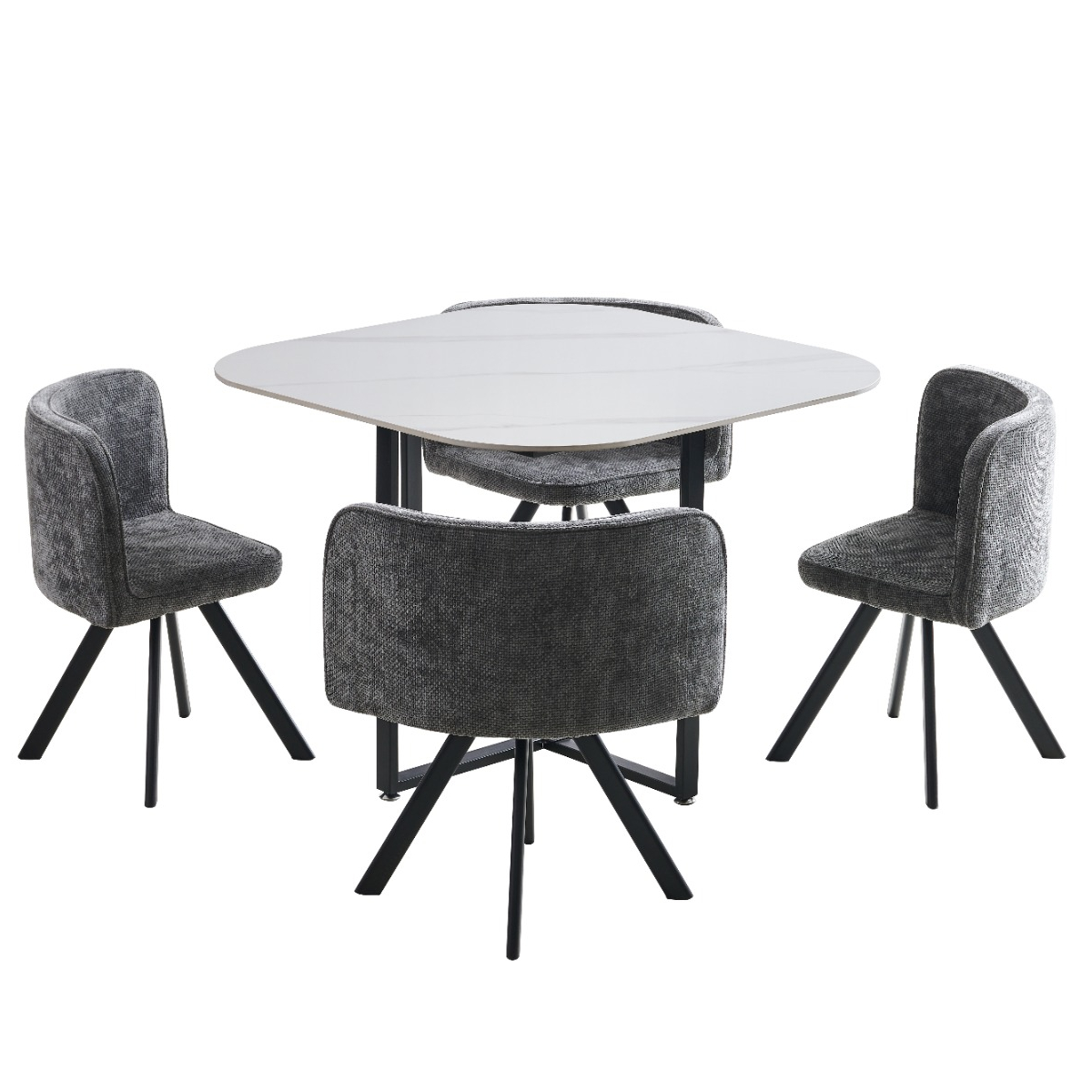 Sofoklis Sintered Stone Dining Set - Image 2