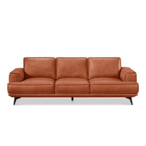 ZeLenka Premium Full Leather 4 Seater Sofa
