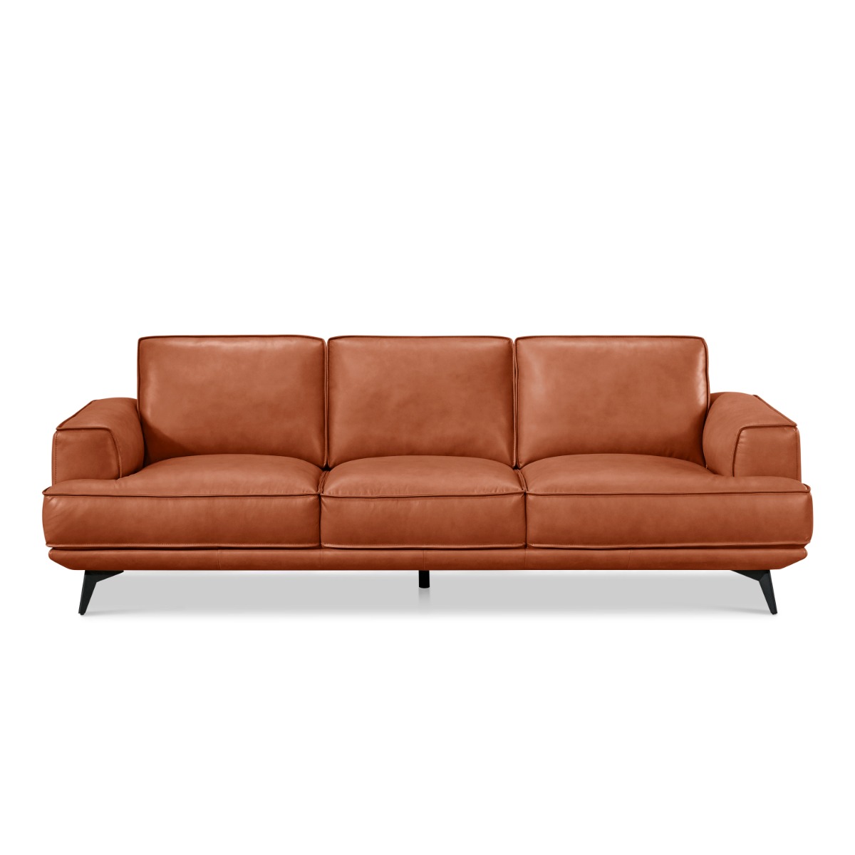 ZeLenka Premium Full Leather 4 Seater Sofa